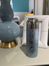 KOKUUN日本品牌磁吸蓋純鈦保溫杯雙層鈦燜茶杯帶茶隔便捷泡茶杯車載水杯 冰川藍【禮盒裝】 480ml 曬單實拍圖