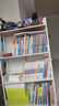 姍姍木藝書架落地簡易書柜學生收納貨架家用客廳置物架多層儲物架子 曬單實拍圖