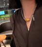 瑞諾黃金富甲一方白水晶項(xiàng)鏈女新款999足金盤纏串生日禮物送女友 勿拍/精美包裝定金 曬單實(shí)拍圖