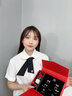 DCOIN一周耳釘女925純銀耳飾禮盒生日520情人節(jié)禮物送女友老婆母親節(jié) 925銀耳釘七對(duì)【玫瑰禮盒】+證書 曬單實(shí)拍圖