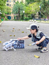 柏德士?jì)和婢逜I智能機械狗手勢感應3-10歲生日禮物早教玩具握手機器狗 AI握手智能機器狗-黑色 【雙鋰電】-帶水彈炮臺/6萬(wàn)水彈 曬單實(shí)拍圖