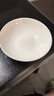 7英寸純白霜月盤(pán)牛肉面餐具碗創(chuàng)意商用家用大湯碗釉彩簡(jiǎn)約高級(jí)碗 7英寸純白橫紋碗【1只裝】】 曬單實(shí)拍圖