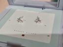 QMXDS999足銀粉色小五角星星耳釘女純銀甜美可愛耳飾送閨蜜女朋友禮物 999足銀粉色小星星一對(duì) 曬單實(shí)拍圖