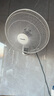 松下（Panasonic）電風(fēng)扇生活風(fēng)扇舒適自然風(fēng) 臥室客廳 F-409MH 灰色 壁扇 曬單實(shí)拍圖