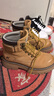 駱駝（CAMEL）大黃靴女時(shí)髦擦色粗跟戶(hù)外工裝馬丁靴 L24W076611 土黃(5孔) 40 曬單實(shí)拍圖