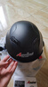 Andes HELMET3c認(rèn)證電動摩托車頭盔男四季女士夏季頭盔安全帽四季通用夏天半盔 啞黑黑茶短【升級3C款】 均碼 曬單實拍圖
