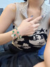 普蒂亞（PEATIAR）手鏈女水晶瑪瑙手串新款轉運珠子情人節七夕禮物送女友送老婆 碧水清蓮雙層水晶手鏈 曬單實(shí)拍圖