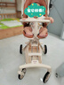 普洛可（PLAYKIDS）A8MAX越野版遛娃神器推車0-3歲用折疊可坐可躺帶減震嬰兒推車輕便 曬單實(shí)拍圖