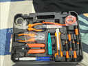 維諾亞工具箱套裝家用全套扳手螺絲刀扳手老虎鉗錘子萬(wàn)用表套裝 禮品精裝9件套 曬單實(shí)拍圖