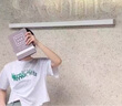 碧彩雅（BICAIYA）女童夏季套裝新款青少年套裝洋氣休閑短袖t恤寬松闊腿褲兩件套潮9 白色上衣+綠色闊腿褲 165 （L）碼 【建議105-120斤】 曬單實(shí)拍圖