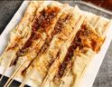 東北大媽老式豆皮串東北懷舊小吃炸串燒烤專(zhuān)用涮豆腐皮鐵板麻辣燙商用干貨 麻辣味 220g *2袋 曬單實(shí)拍圖