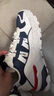 FILA 斐樂TREK滿天星老爹鞋男鞋新款休閑鞋時(shí)尚復(fù)古運(yùn)動(dòng)鞋跑鞋  白蘆筍/漿果藍(lán)-WD 42.5 曬單實(shí)拍圖