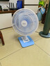 美的電風(fēng)扇家用臺式搖頭強力大風(fēng)小型輕音電風(fēng)扇節能宿舍臥室臺扇  FGAU40D 曬單實(shí)拍圖