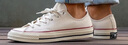 匡威（Converse）1970S男女ALLSTAR系列經(jīng)典帆布休閑運(yùn)動(dòng)鞋162062C 米白 39碼  曬單實(shí)拍圖