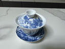 陶溪川新中式景德鎮(zhèn)陶瓷功夫茶具套裝家用客廳辦公會(huì)客蓋碗茶杯公道整套 深林物語(yǔ)6頭茶具套裝 曬單實(shí)拍圖
