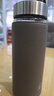 希諾（HEENOOR）水杯杯套杯袋pu保護(hù)套 CS-302灰（高17cm 底徑7.0cm） 曬單實(shí)拍圖