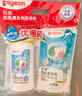 貝親（Pigeon）餐具清洗劑 洗奶嘴果蔬水杯餐具玩具 套裝 600ml+700ml PL156 曬單實(shí)拍圖