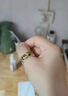 范詩澤S999足銀貔貅算盤戒指男士小眾高級感鏤空設(shè)計招財可調(diào)節(jié)食指環(huán)戒 999足銀活口男戒指+證書+禮盒 曬單實拍圖
