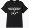 BOY LONDON【暗黑羅盤(pán)】春夏男女同款燙金印花潮牌短袖T恤N01906 黑印銀 L 曬單實(shí)拍圖