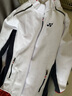 YONEXYONEX尤尼克斯yy羽毛球服刺繡外套YOBC3121男女秋冬保暖大賽領(lǐng)獎(jiǎng) 男款 YOBC3121 白色 刺繡標(biāo) XL 尤尼克斯尺碼 O碼 曬單實(shí)拍圖