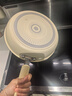 特福（Tefal）國標(biāo)I級(jí)不粘鍋平底鍋 有鈦少油煙煎鍋牛排煎蛋鍋燃?xì)庠铍姶艩t通用 1-2人【原裝鍋鏟+鍋蓋】 24cm 曬單實(shí)拍圖