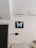 致匠心蝴蝶餐廳電表箱裝飾畫黑白數(shù)顯電子鐘表時鐘掛畫配電箱電閘盒遮擋 A-蝶影時刻 50*40cm（覆蓋40橫豎30） 經(jīng)典黑【鋁合金畫框】 液壓款【數(shù)顯接線款】-晶瓷工藝 曬單實拍圖