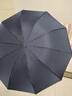 天堂 加大雨傘三折 晴雨兩用商務(wù)傘經(jīng)典格紋10骨大雨傘男女 藏青 曬單實(shí)拍圖