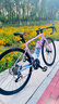 SUNPEED25/24新款速比特公路車(chē)ASTRO阿童木筒軸20速鋁合金破風(fēng)碟剎賽車(chē) 粉藍色（20速禧瑪諾R4720) 25款 S建議156-167身高 曬單實(shí)拍圖