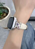 NNYDEL品牌原裝適用蘋(píng)果手表applewatch10馬卡龍云朵表帶s9真皮表帶s8云朵表帶49/45/41mm創(chuàng  )意46/42mm馬 奶白 45mm(7~9代) 曬單實(shí)拍圖