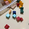 imikids兒童積木玩具嬰幼兒大顆粒木質(zhì)拼裝積木早教玩具禮物動(dòng)物夏令營36 曬單實(shí)拍圖