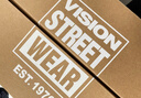 VISION STREET WEAR FLAT TOP經(jīng)典復古多色低幫翻毛皮帆布滑板鞋男女板鞋 亮橙色 43 曬單實(shí)拍圖