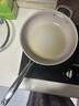 紅廚有鈦炒鍋不粘鍋平底煎炒鍋無涂層天然陶瓷煎牛排炒菜鍋電磁爐28cm 曬單實拍圖
