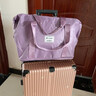 家妮兒媽咪包孕婦待產(chǎn)包大容量收納包行李袋旅游旅行包健身收納袋產(chǎn)褥包 紫色-可擴展待產(chǎn)健身旅行包 曬單實(shí)拍圖