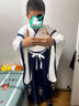 歐育兒童古裝漢服男女童夏秋國學服學生國風廣袖漢服三字經(jīng)節(jié)日演出服 B1464湖藍【廣袖款】 140 【建議身高130-140cm】 曬單實拍圖