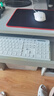 聯(lián)想（lenovo）有線(xiàn)鍵盤(pán)鼠標套裝 靜音輕聲鍵盤(pán)商務(wù)辦公家用臺式筆記本電腦通用USB外接 防潑濺防塵 【省心推薦】有線(xiàn)鍵盤(pán)套裝白色+中號鼠標墊 曬單實(shí)拍圖