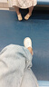 斐月伽增高半拖涼鞋女夏季新款eva輕便洞洞鞋時(shí)尚百搭休閑板鞋外穿防滑 白色 （跟高4cm左右） 38-39 （偏小1碼） 曬單實(shí)拍圖
