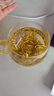VTyee高硼硅玻璃杯茶杯帶把手家用耐高溫帶蓋泡茶杯男女高顏值喝水杯子 【耐熱150度】黃把 410ml 1只 曬單實拍圖