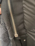 太平鳥女裝羽絨服連帽長款女冬面包服寬松外套絎縫泡芙 黑色 L  曬單實拍圖