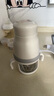 波咯咯（bololo）嬰兒輔食機(jī)多功能料理機(jī)打泥機(jī)米糊果泥食物研磨器寶寶輔食機(jī)嬰兒 8葉刀頭 白單杯/316材質(zhì)/微量細(xì)膩 曬單實(shí)拍圖