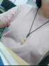 胖東來(lái)品質(zhì)S925金剛杵純銀項鏈男潮款鎏金降魔杵吊墜復古個(gè)性 鍍金/純銀金剛杵吊墜配70cm祥云 曬單實(shí)拍圖