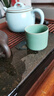 唐宗茶道 青瓷茶杯 家用茶具 陶瓷茶具套裝5只裝 C2206X 曬單實(shí)拍圖