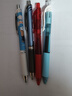 派通（Pentel）BLN105按動黑色中性筆高顏值0.5mm簽字筆商務(wù)學生速干水筆水性筆文具 天藍桿黑芯單支裝 曬單實拍圖