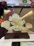 匠驢事事如意白菜擺件招財客廳玄關(guān)辦公室酒柜裝飾喬遷新居開業(yè)禮品 大號 紅青色 長39.5寬11高32厘米 曬單實拍圖