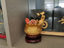 泰山天御閣純銅聚寶盆風(fēng)水?dāng)[件招財聚財八方來財黃銅存錢罐客廳店鋪開業(yè)禮物 8cm聚寶盆+朱砂銅錢套裝+7重豪禮 曬單實(shí)拍圖