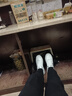 卡帝樂(lè )鱷魚(yú)（CARTELO）男鞋2025春秋季新款真皮軟底防滑休閑板鞋男士百搭透氣運動(dòng)小白鞋 白色 40 曬單實(shí)拍圖