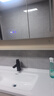 恒潔（HEGII）簡約陶瓷一體盆雙盆浴室柜組合洗手洗臉盆實木衛(wèi)生間智能洗漱臺 121cm陶瓷一體盆 +智能鏡柜 曬單實拍圖