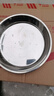 onlycook304不銹鋼盤(pán)子 涼皮盤(pán)家用蒸涼皮鑼鑼腸粉面皮圓形蒸盤(pán) 24cm 曬單實(shí)拍圖