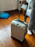 新秀麗（Samsonite）經(jīng)典貝殼拉桿箱男女超輕盈旅行行李箱升級版 白色 CS2 20英寸 可擴展 曬單實(shí)拍圖