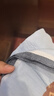 澤略男士棉手帕隨身攜帶古風(fēng)方巾夏季薄款擦手吸汗手絹格子手巾方巾 拾年：灰色+藍色（雙條禮盒裝） 曬單實(shí)拍圖