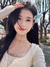 TFY人魚之淚項鏈女2025新款生日禮物送老婆高級感925銀莫桑鉆鎖骨鏈 人魚之淚項鏈【2克拉】 曬單實拍圖